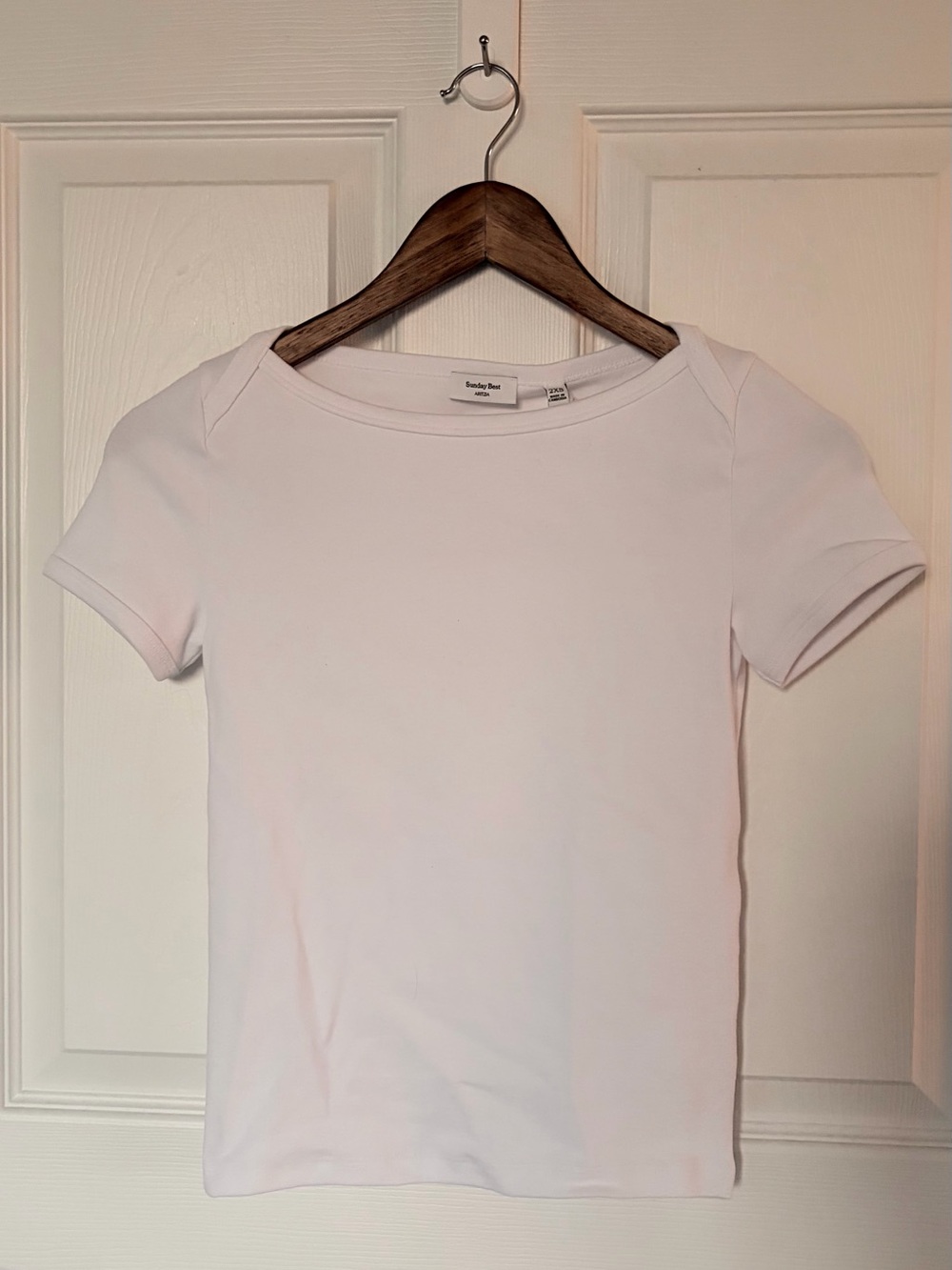 Sunday Best Women’s Short Sleeve Top - white